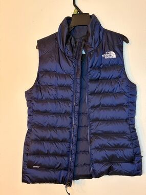 The North Face Navy Blue Down Puffer Vest
